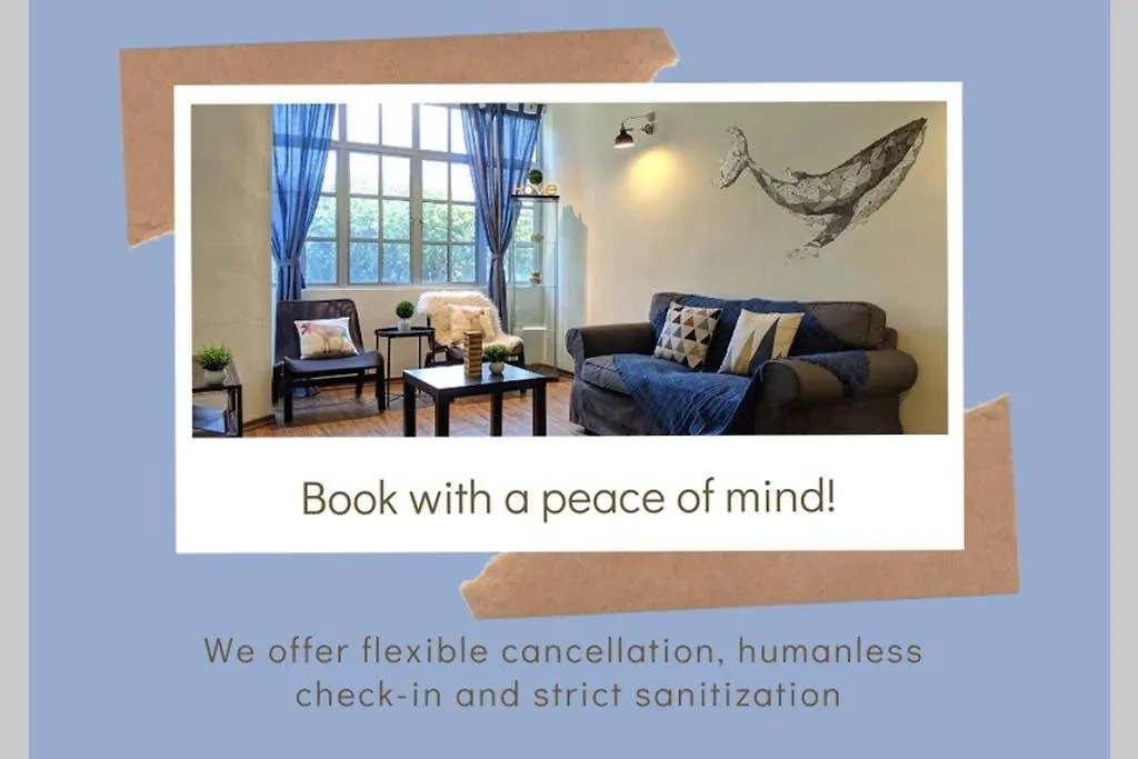 Ees Whale House - Homestay 3 Min Walk To Beach Batu Ferringhi Apartment